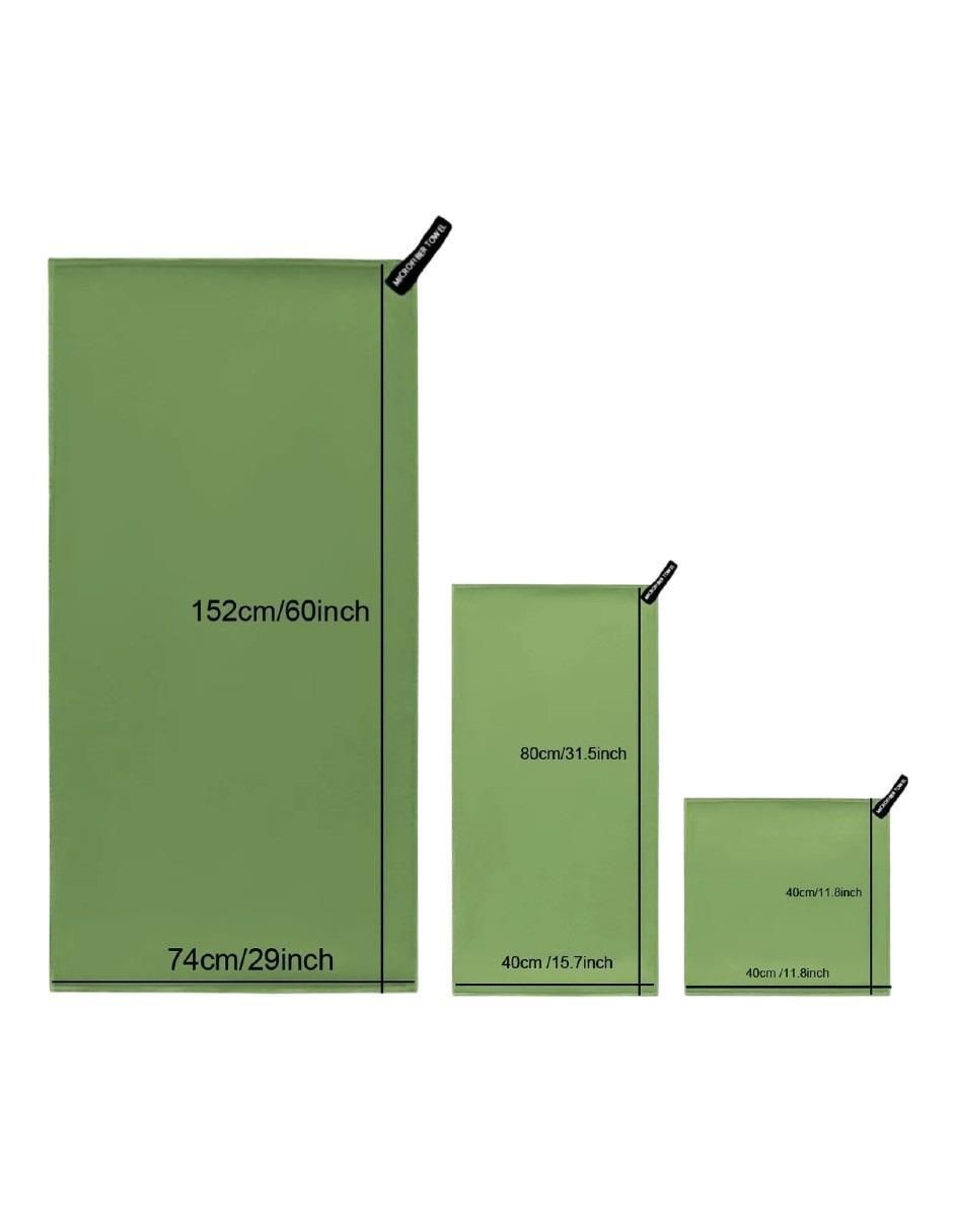 Set de toallas de microfibra adulto 4