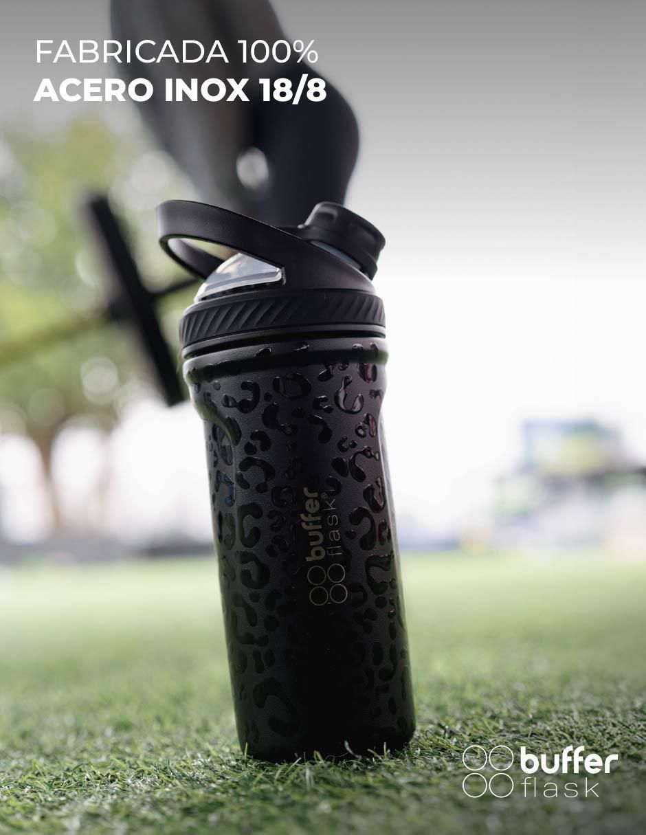 Vaso shaker buffer "de" acero inoxidable no aplica "con tapa" rosca 700 ml