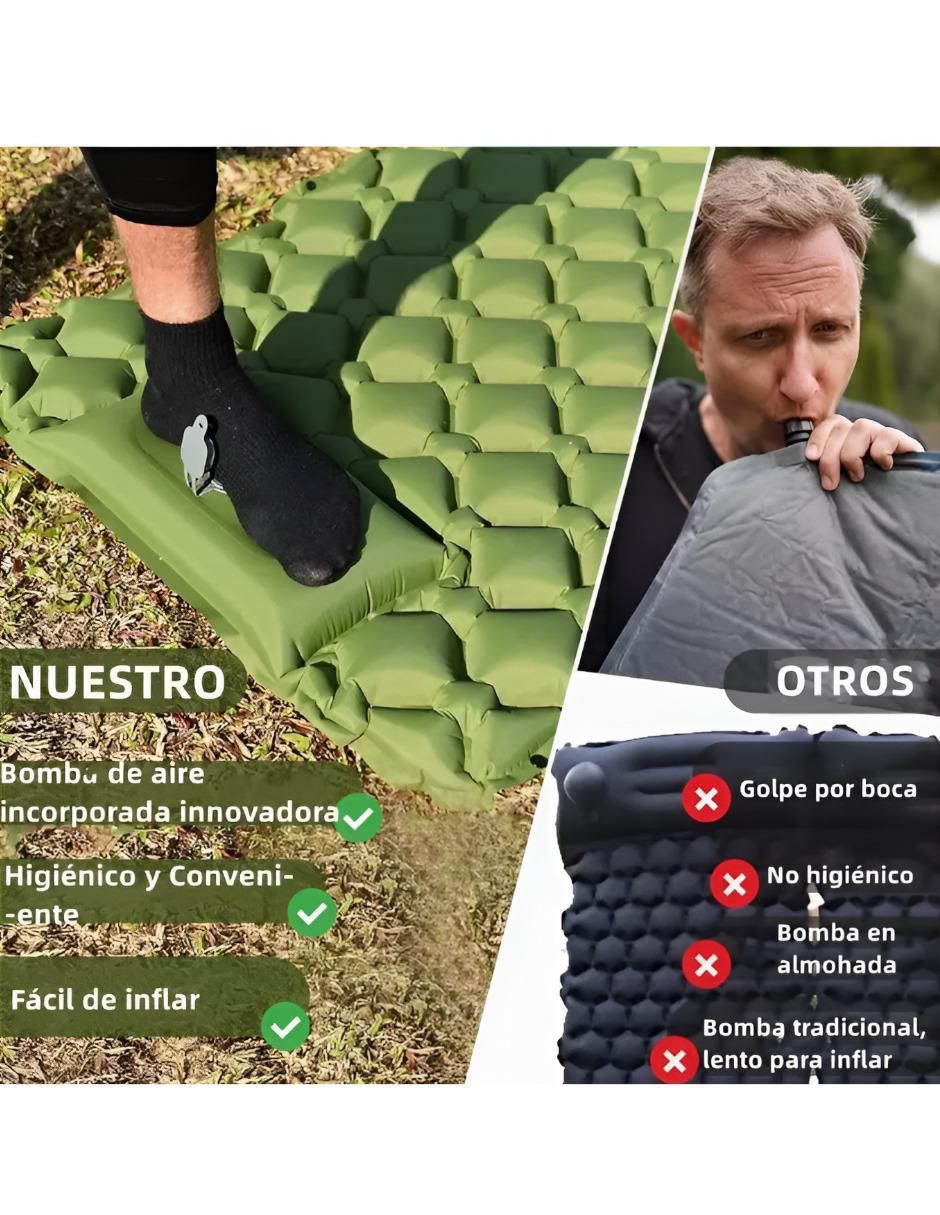 Colchón inflable XTLLAR4624 colchoneta pillow top (integrada) 4