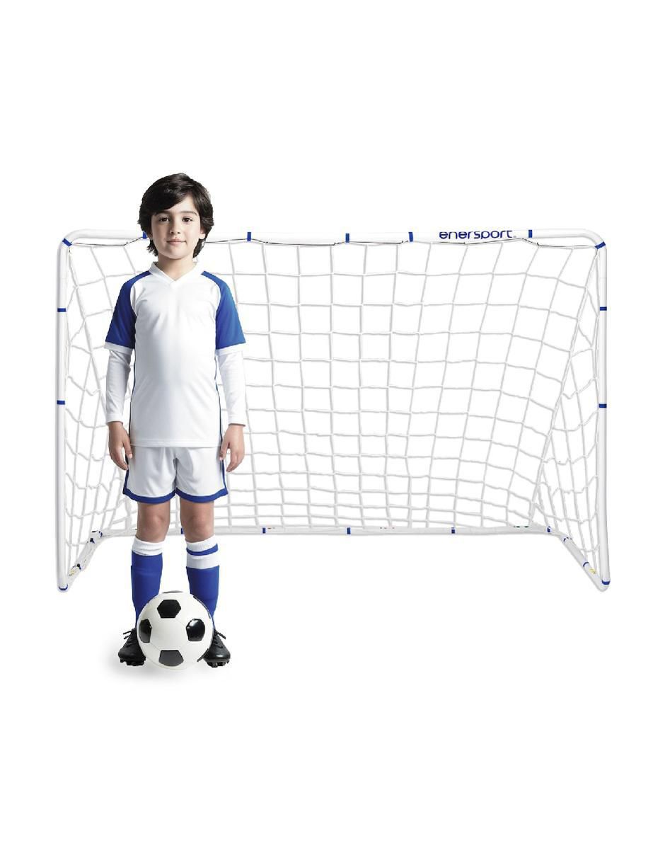 Portería para fútbol con red infantil 3