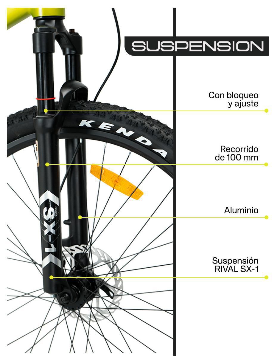 Bicicleta de montaña rodada 29 Fuji unisex 3