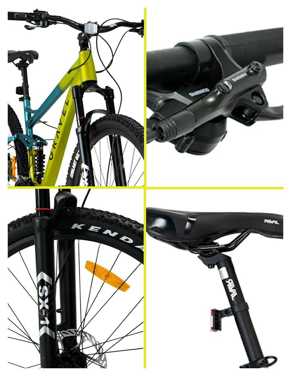Bicicleta de montaña rodada 29 Fuji unisex 4