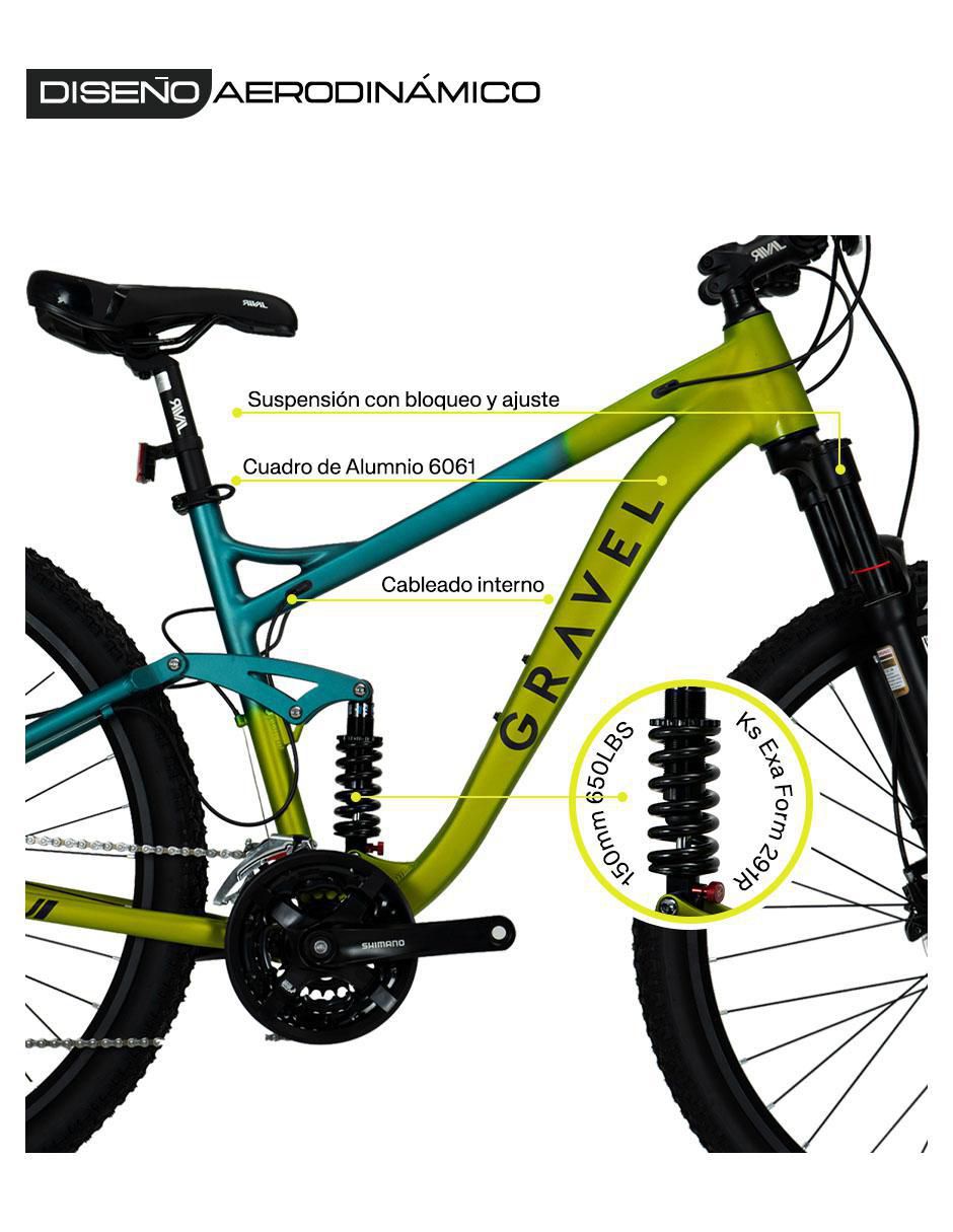 Bicicleta de montaña rodada 29 Fuji unisex 5