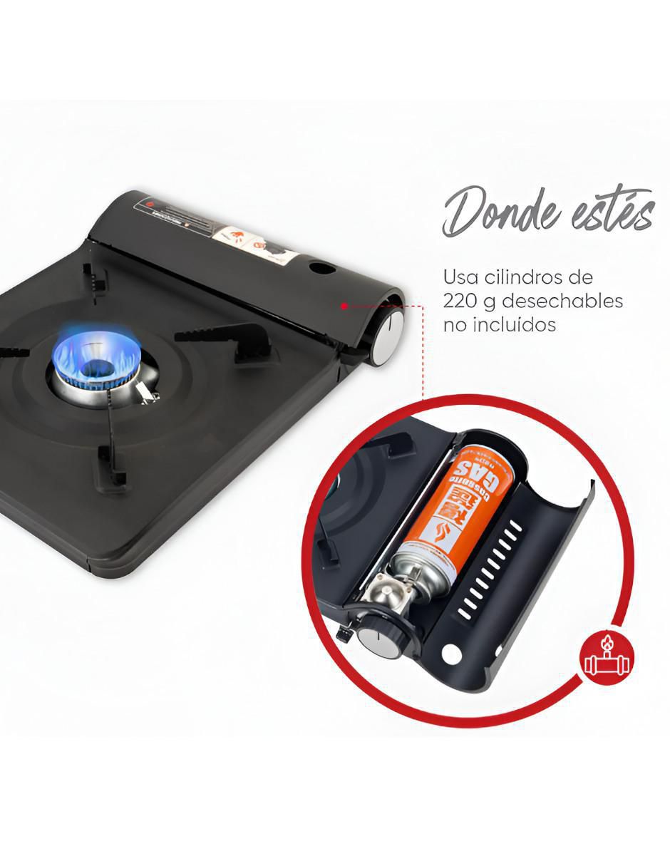 Parrilla de gas XTLLAR4939 de aluminio 2