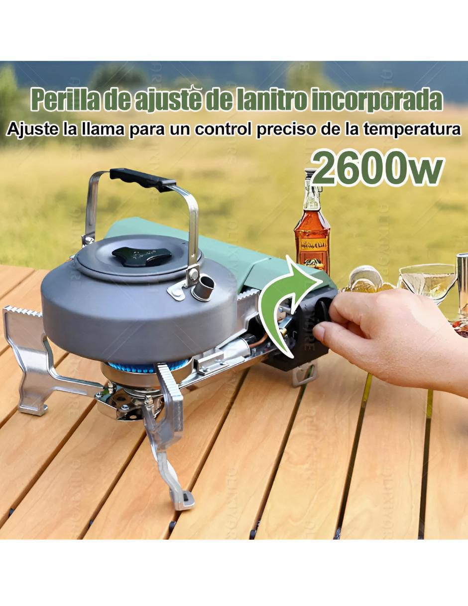 Parrilla de gas XTLLAR4941 de aluminio 3