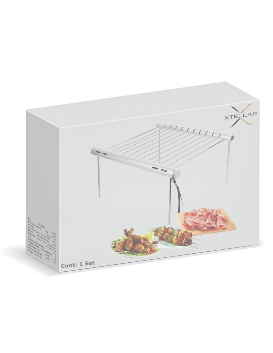 Parrilla XTLLAR4942 de acero inoxidable 4