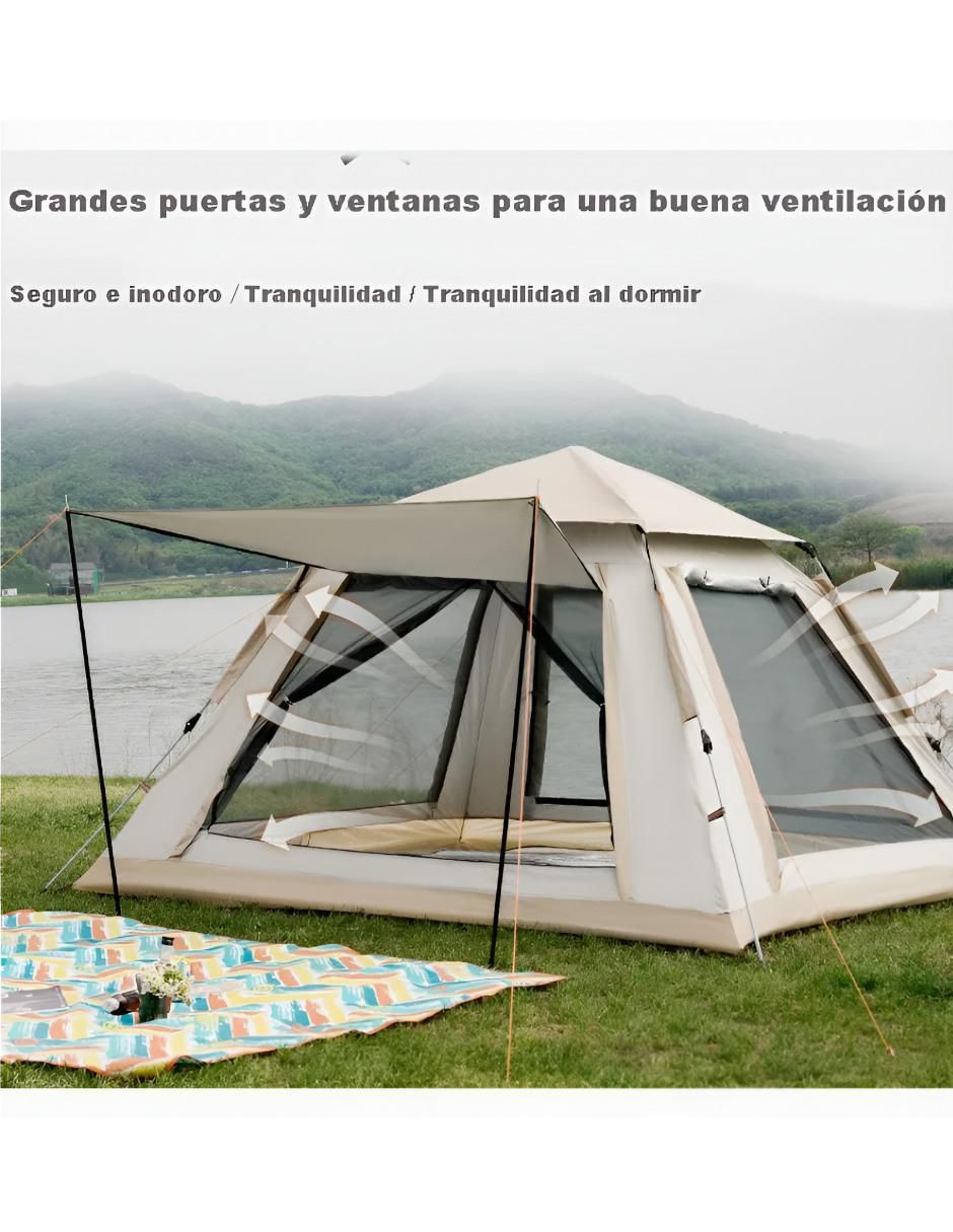 Casa de campaña para 4 personas adulto 2