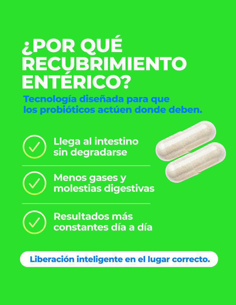 Probióticos + Enzimas de 60 cápsulas 5