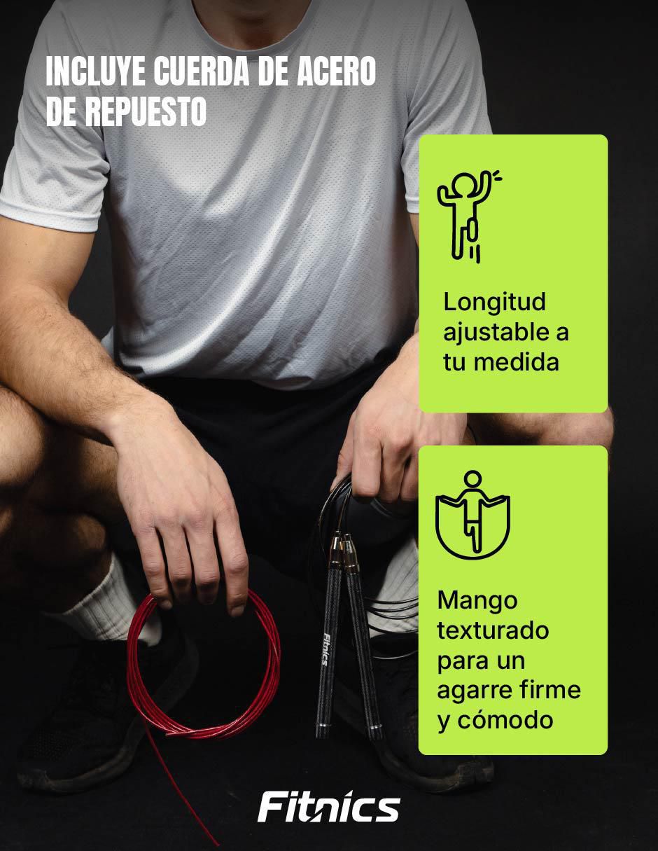 Cuerda para saltar Fast wire adulto 2