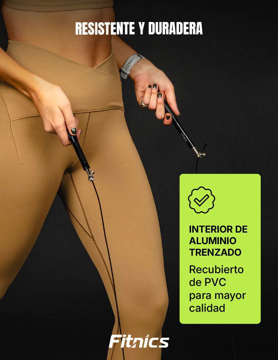 Cuerda para saltar fitnics crossfit adulto
