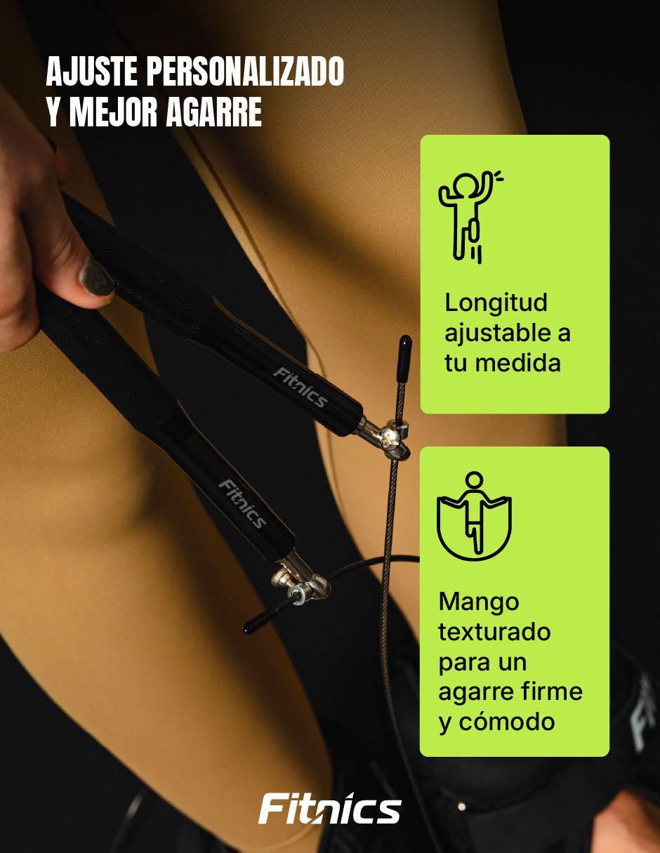 Cuerda para saltar fitnics crossfit adulto