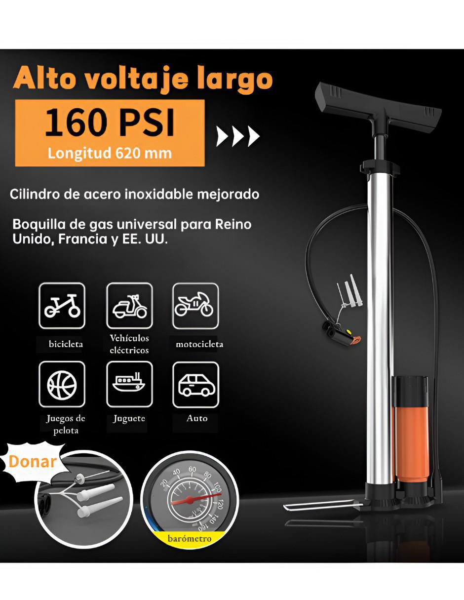 Bomba de aire manual para ciclismo 2