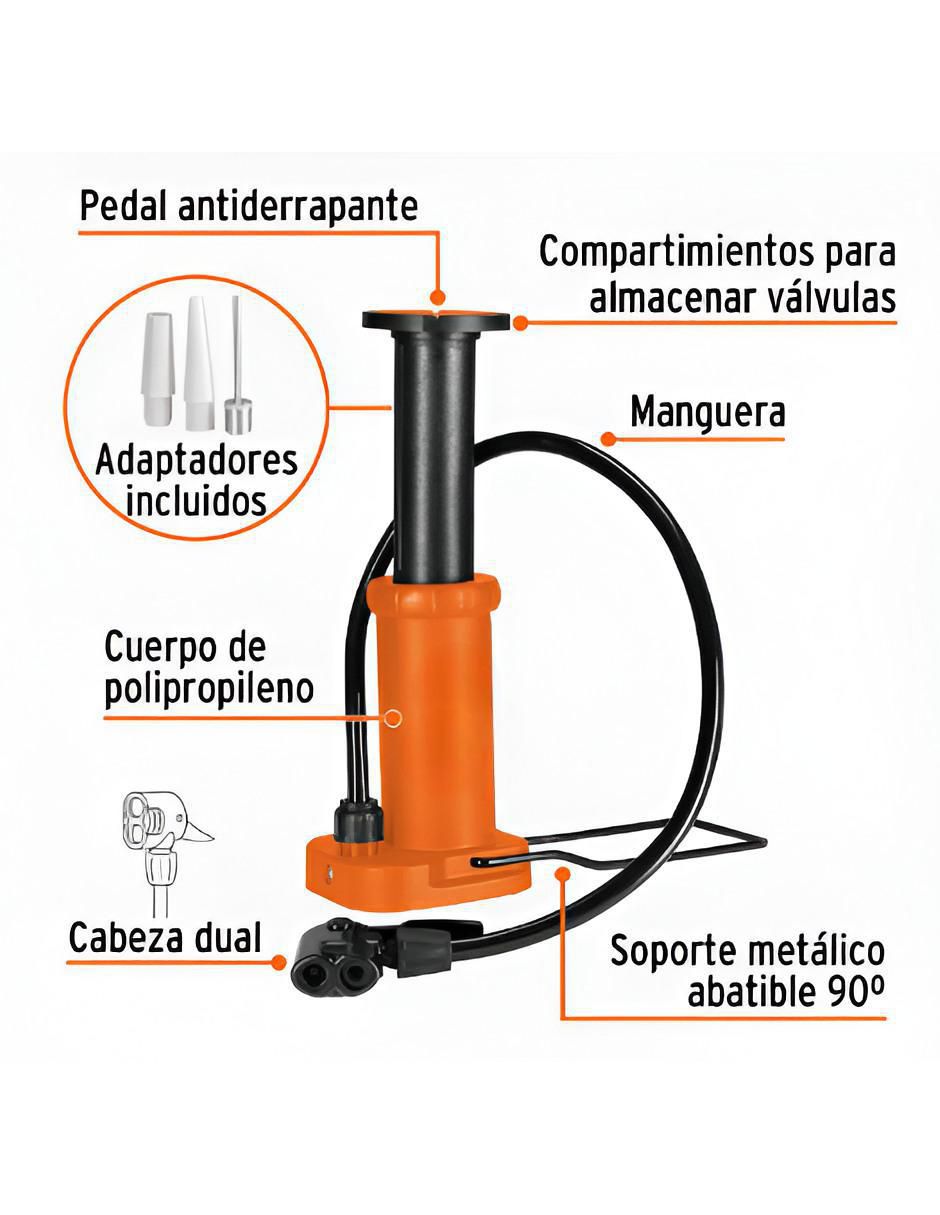 Bomba de aire manual para ciclismo 2