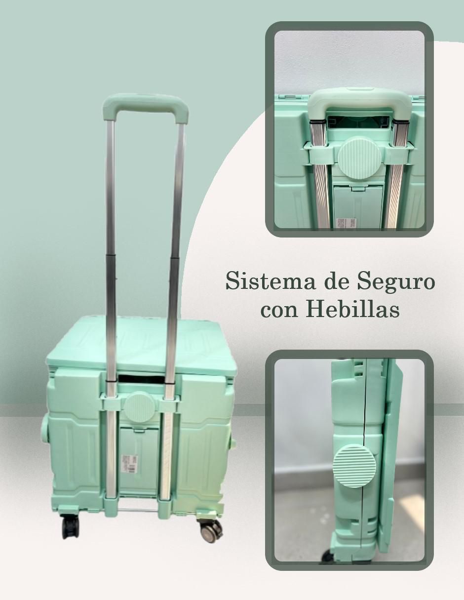 Carrito vagón plegable con capacidad de 50 kg 3