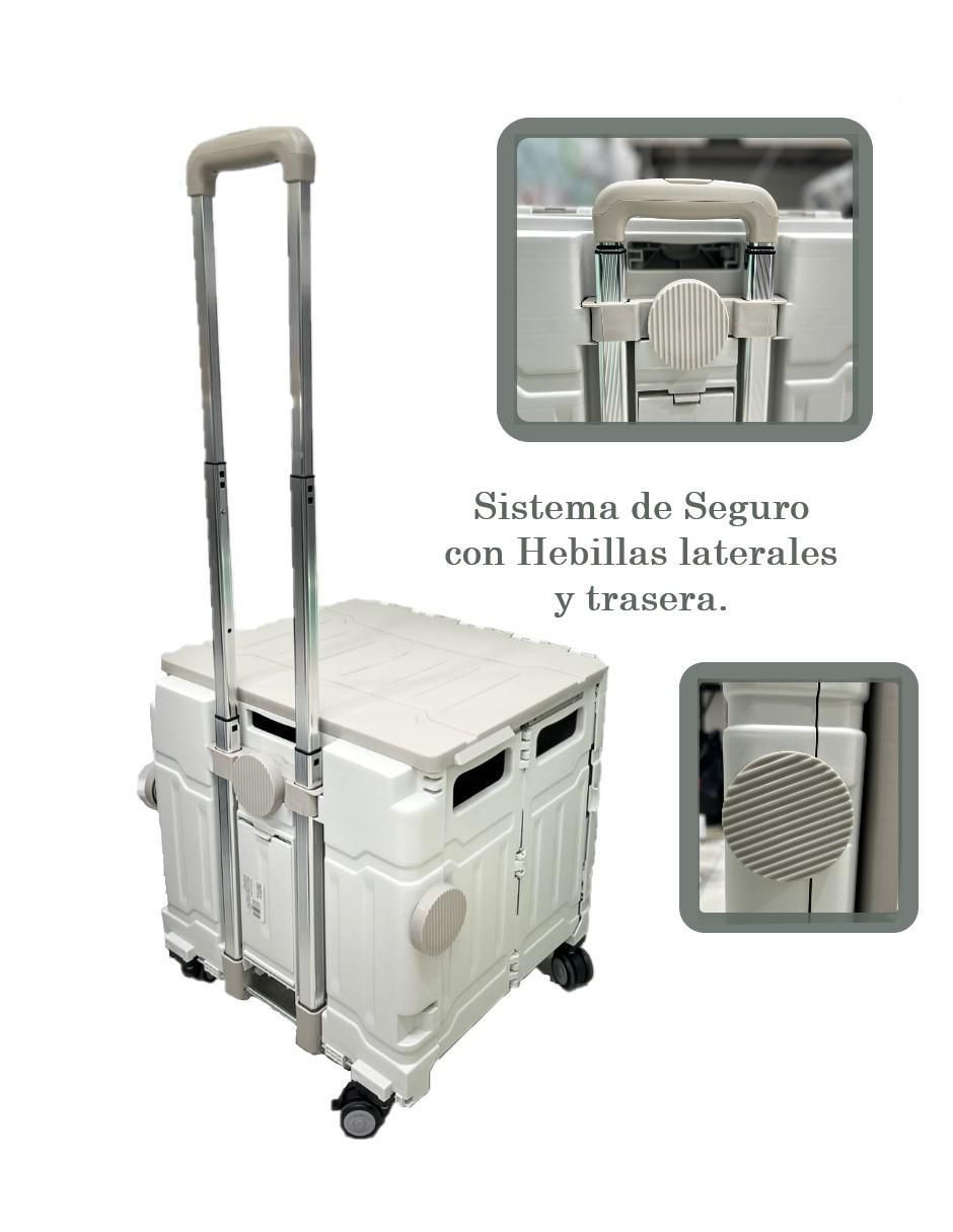 Carrito vagón plegable Cm-Top con capacidad de 50 kg