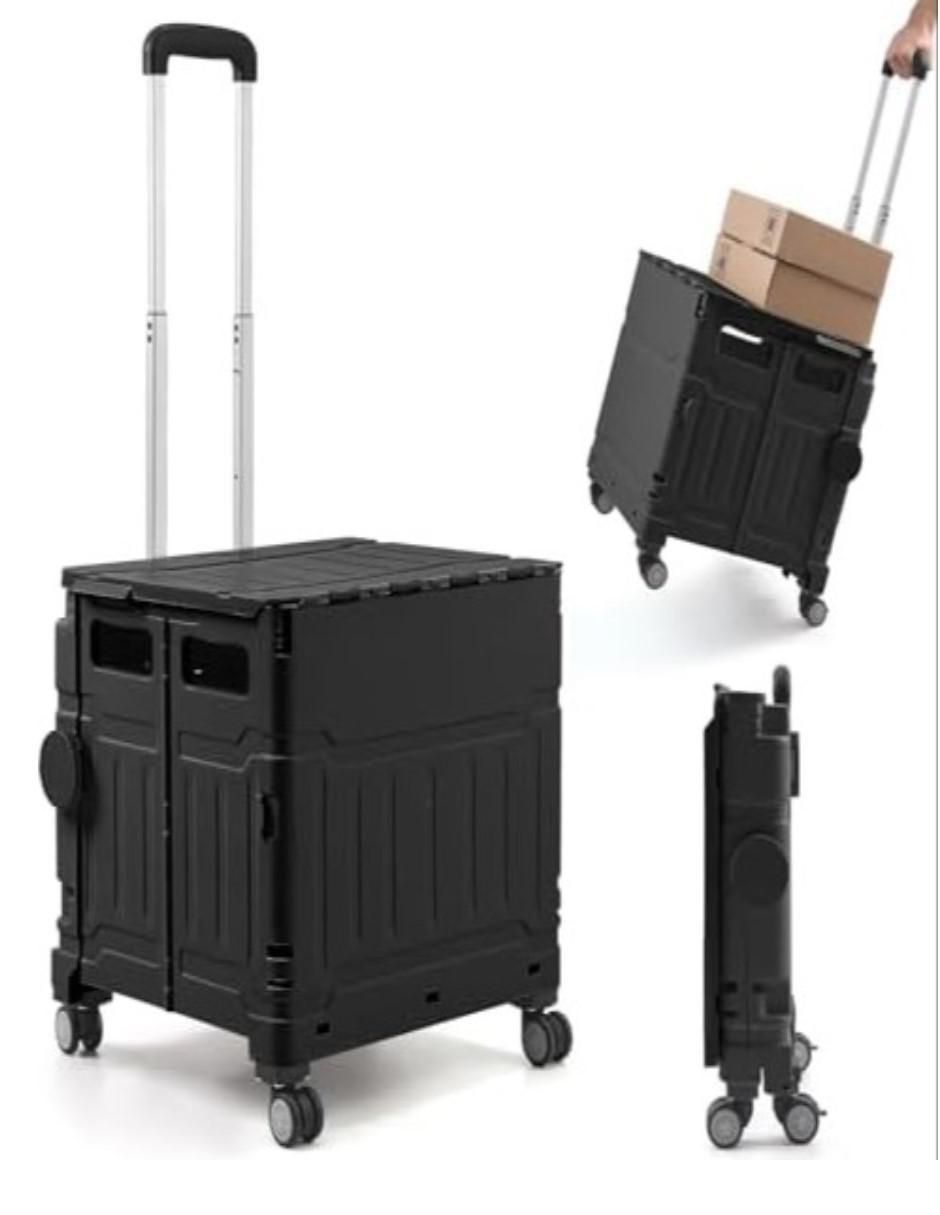 Carrito vagón plegable con capacidad de 50 kg 3