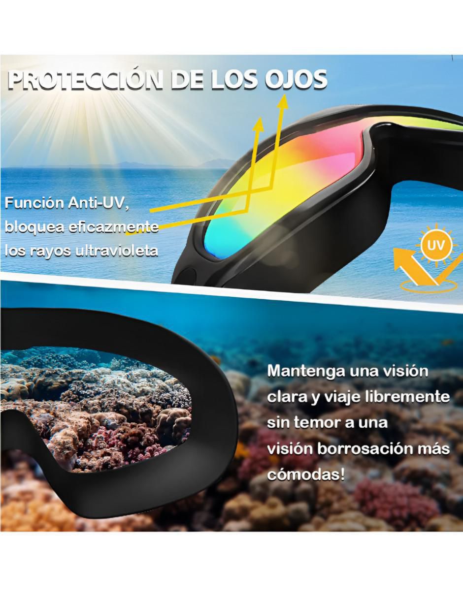 Goggles visor para natación unisex 2