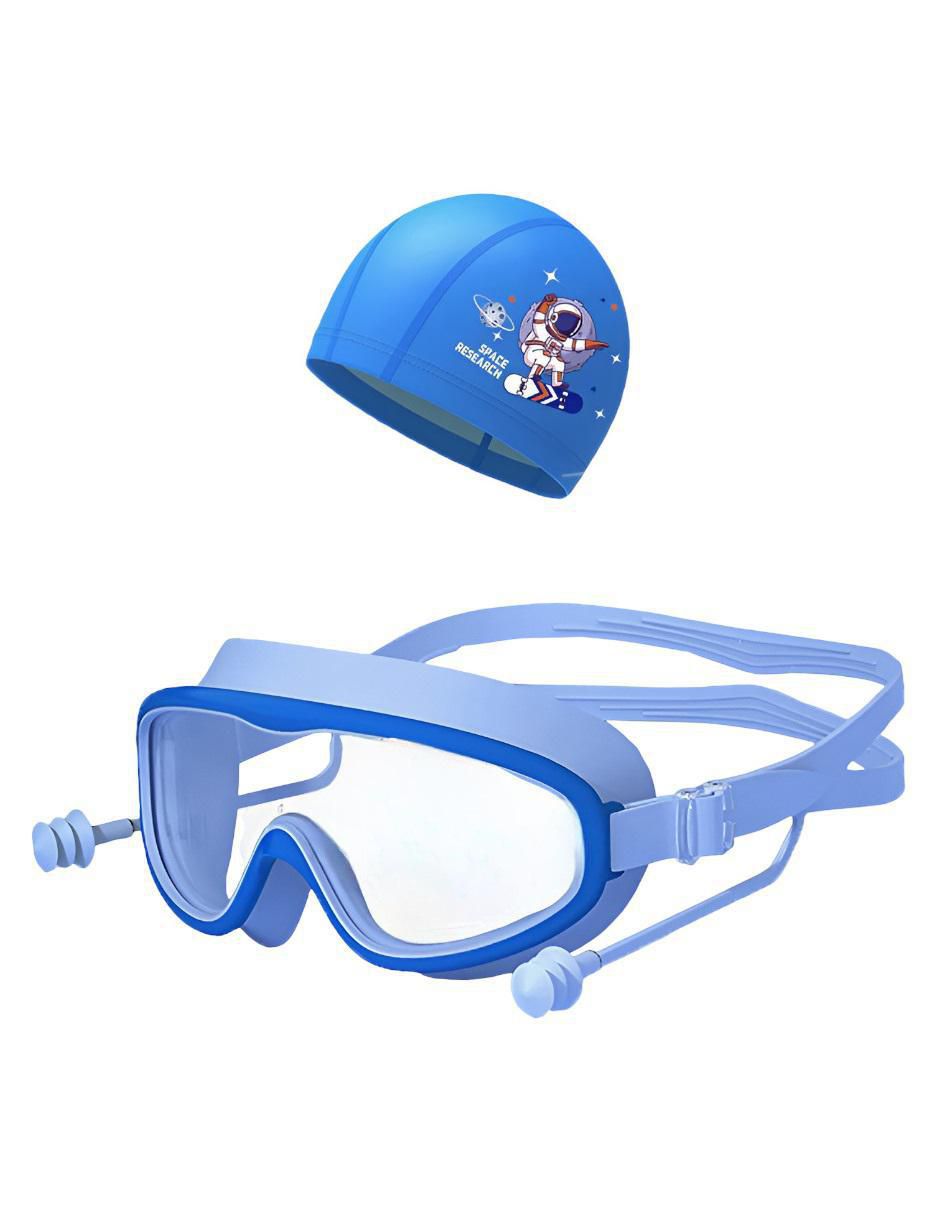 Goggles transparentes para natación de niño