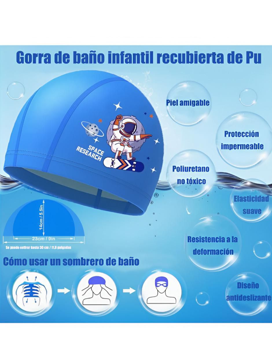 Goggles transparentes para natación de niño 2