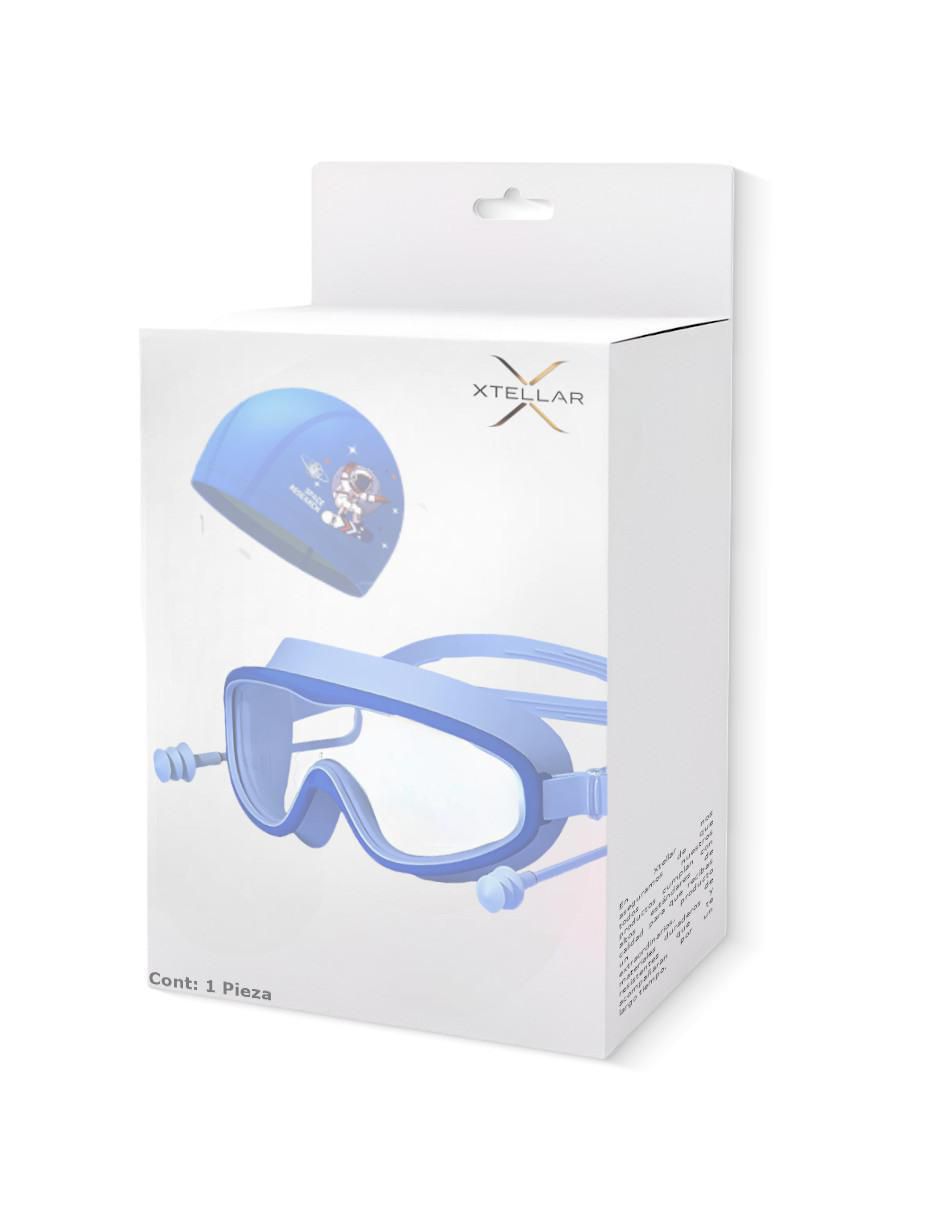 Goggles transparentes para natación de niño 4