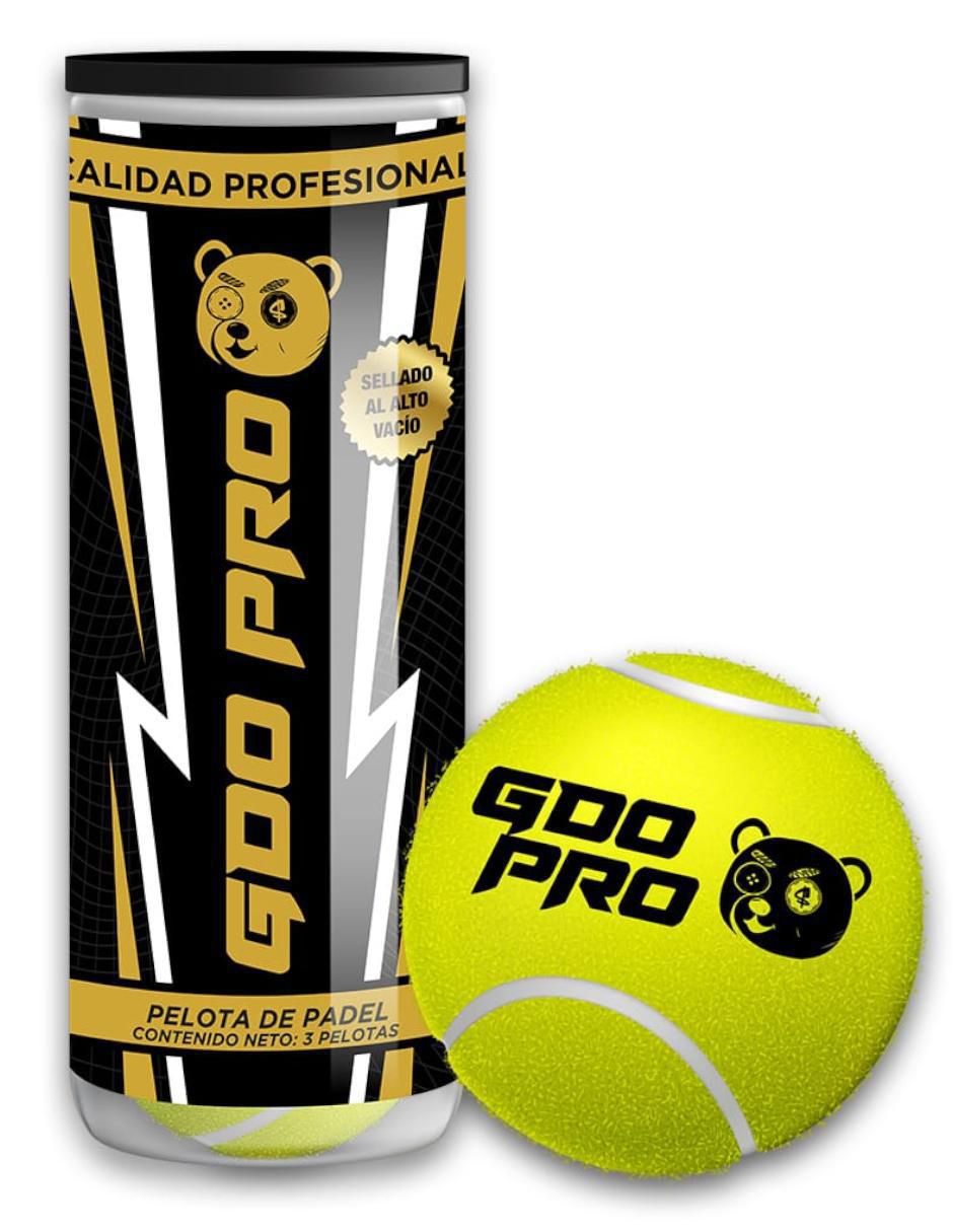 Set de pelotas para pádel adulto
