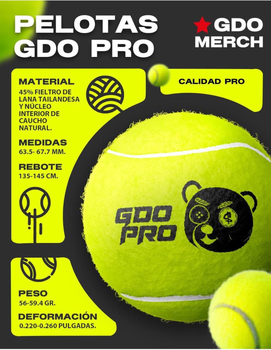 Set de pelotas para pádel adulto 3