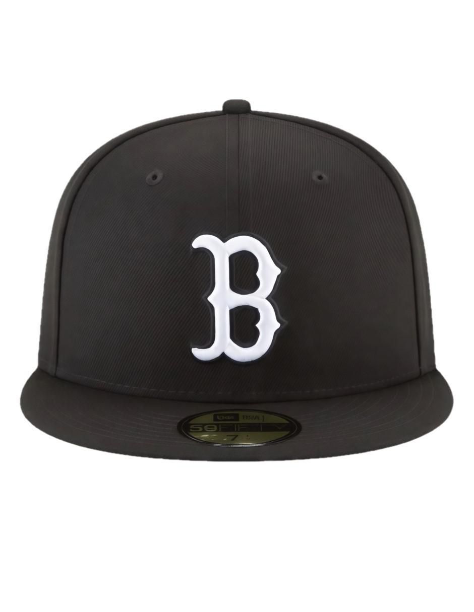 Gorra con visera plana cerrada casual Boston Red Sox para hombre 1
