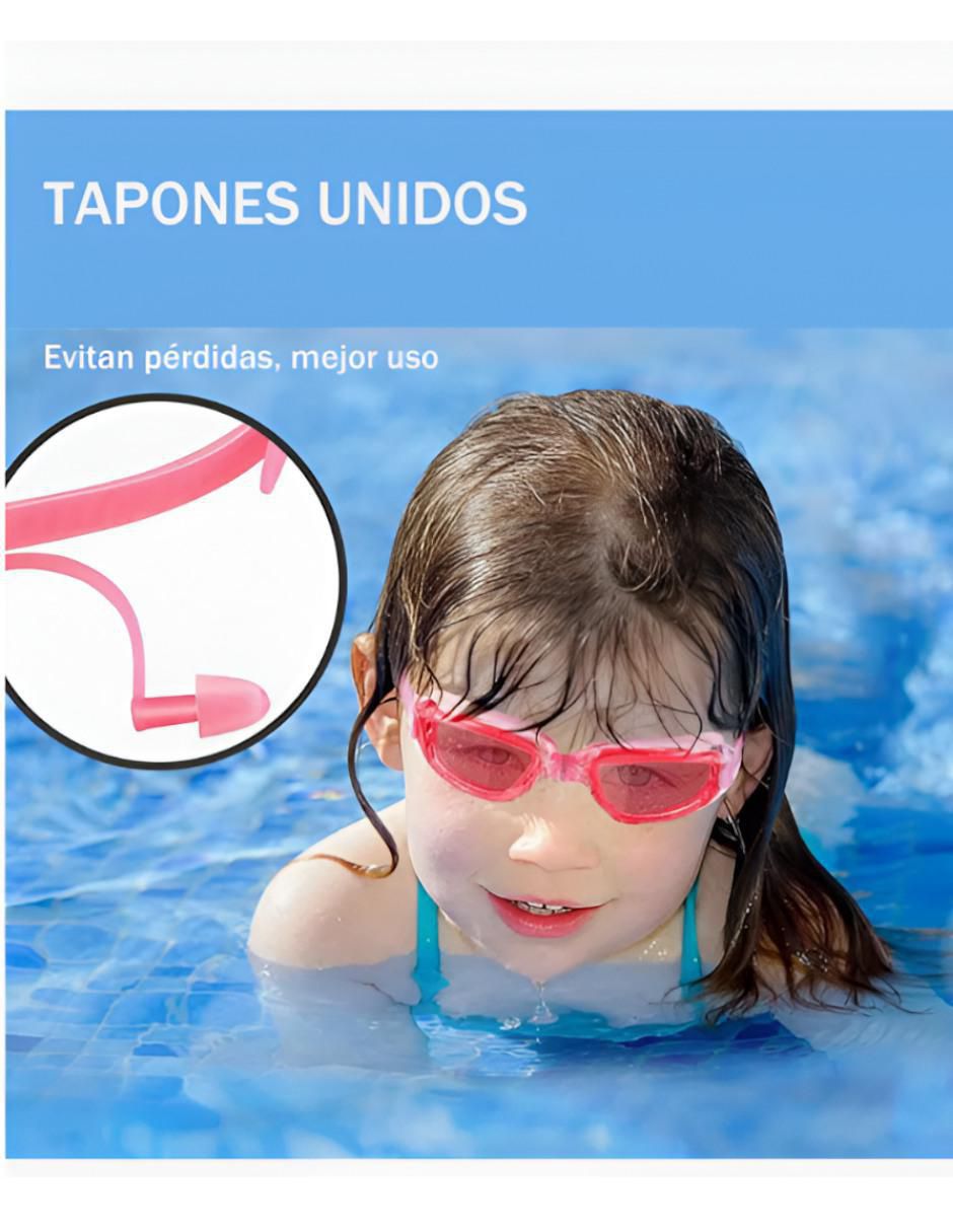 Goggles de puente fijo para acuático de mujer 2