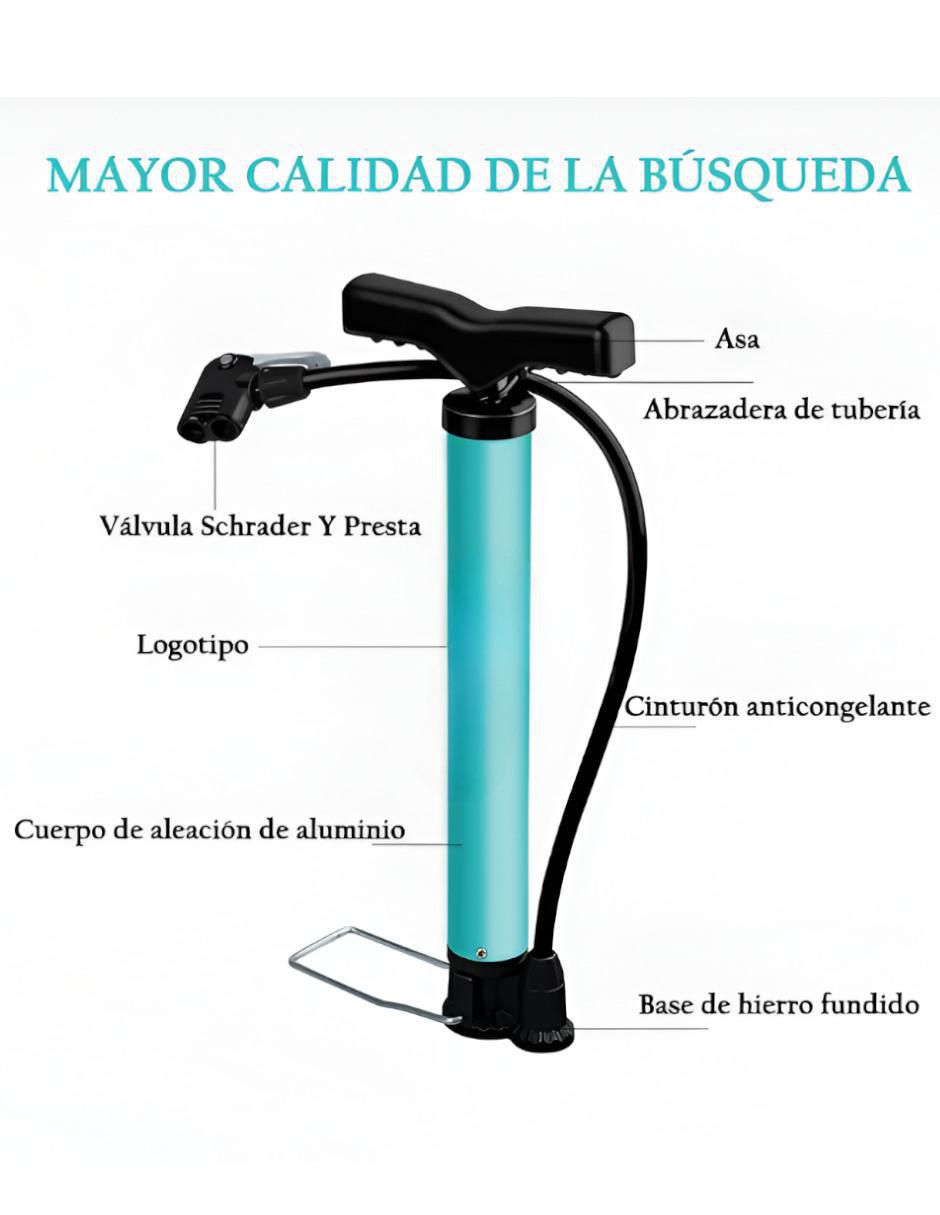 Bomba de aire manual para ciclismo 2