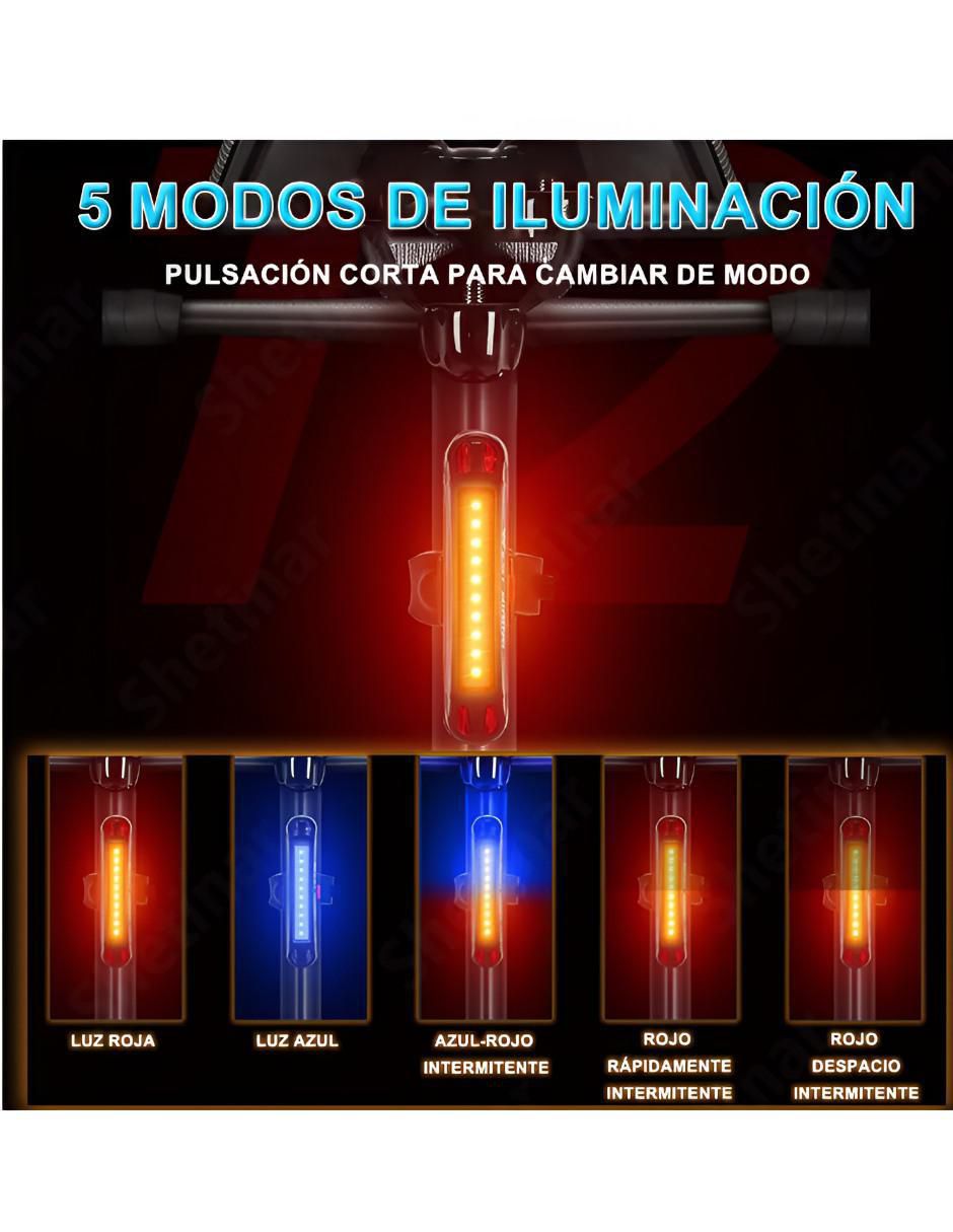 Lámpara trasera para bicicleta 2