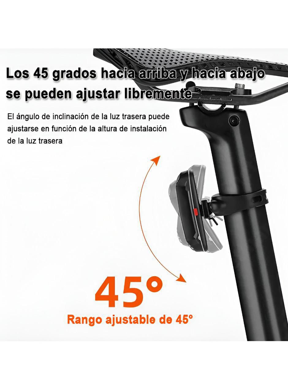 Lámpara trasera para bicicleta 3