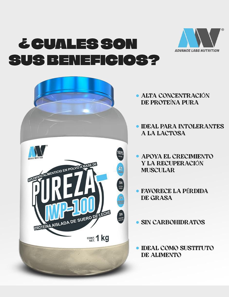 Proteína Pureza-Iwp-100 de 1 kg 5