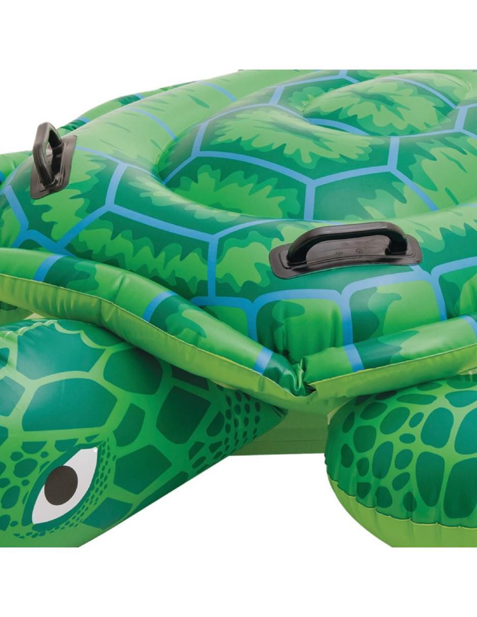 Inflable acuático forma de tortuga 3