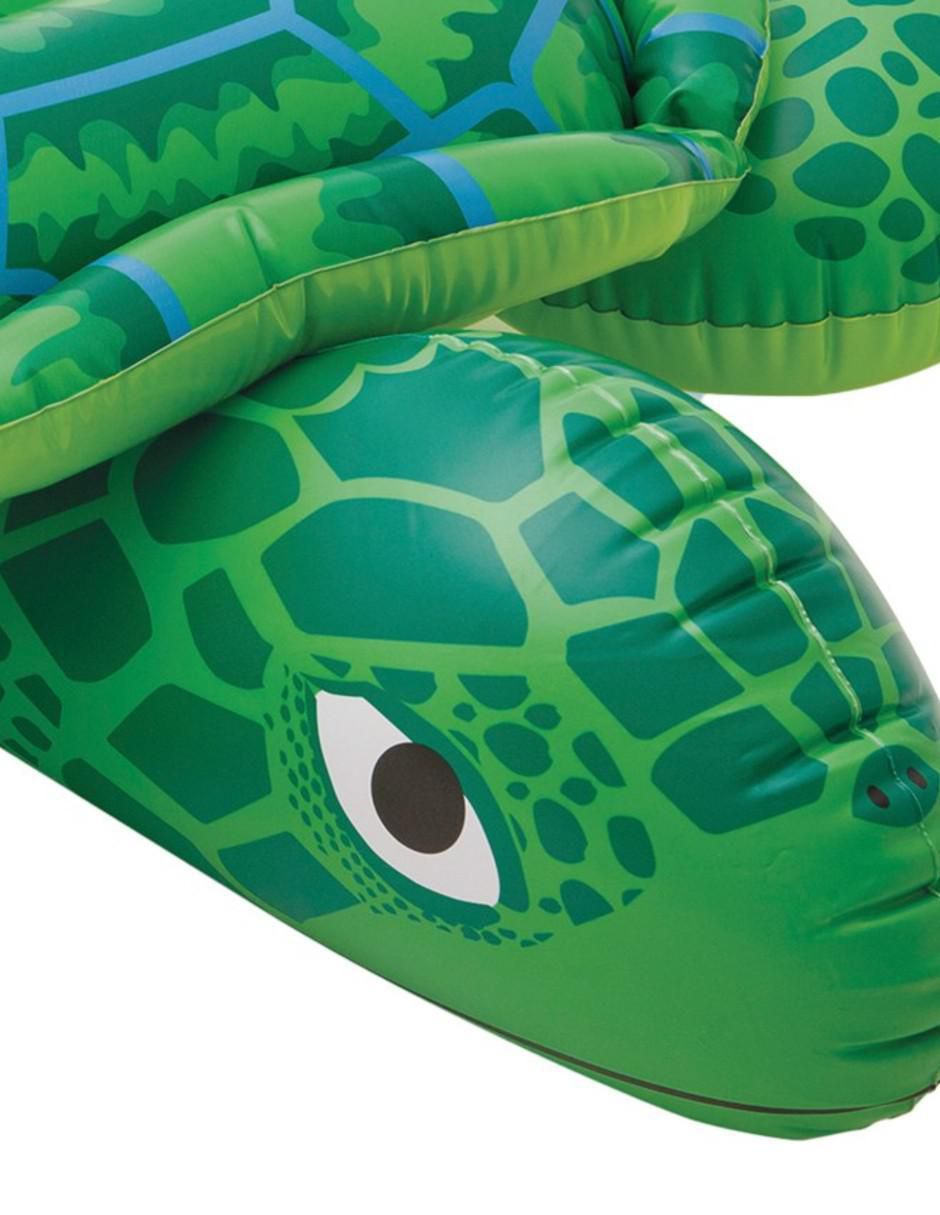 Inflable acuático forma de tortuga 5