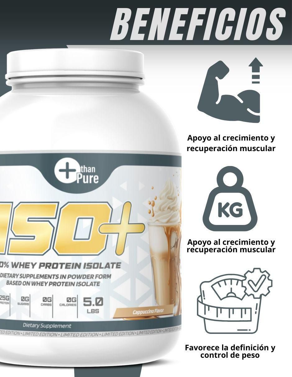 ISO+ con calcio sabor capuccino de 2.2 kg 2