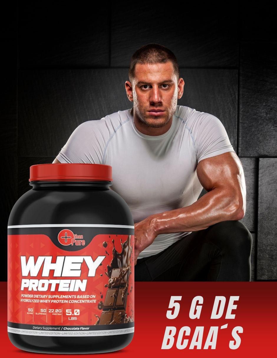 Proteina Whey sabor chocolate de 2.2 kg 4