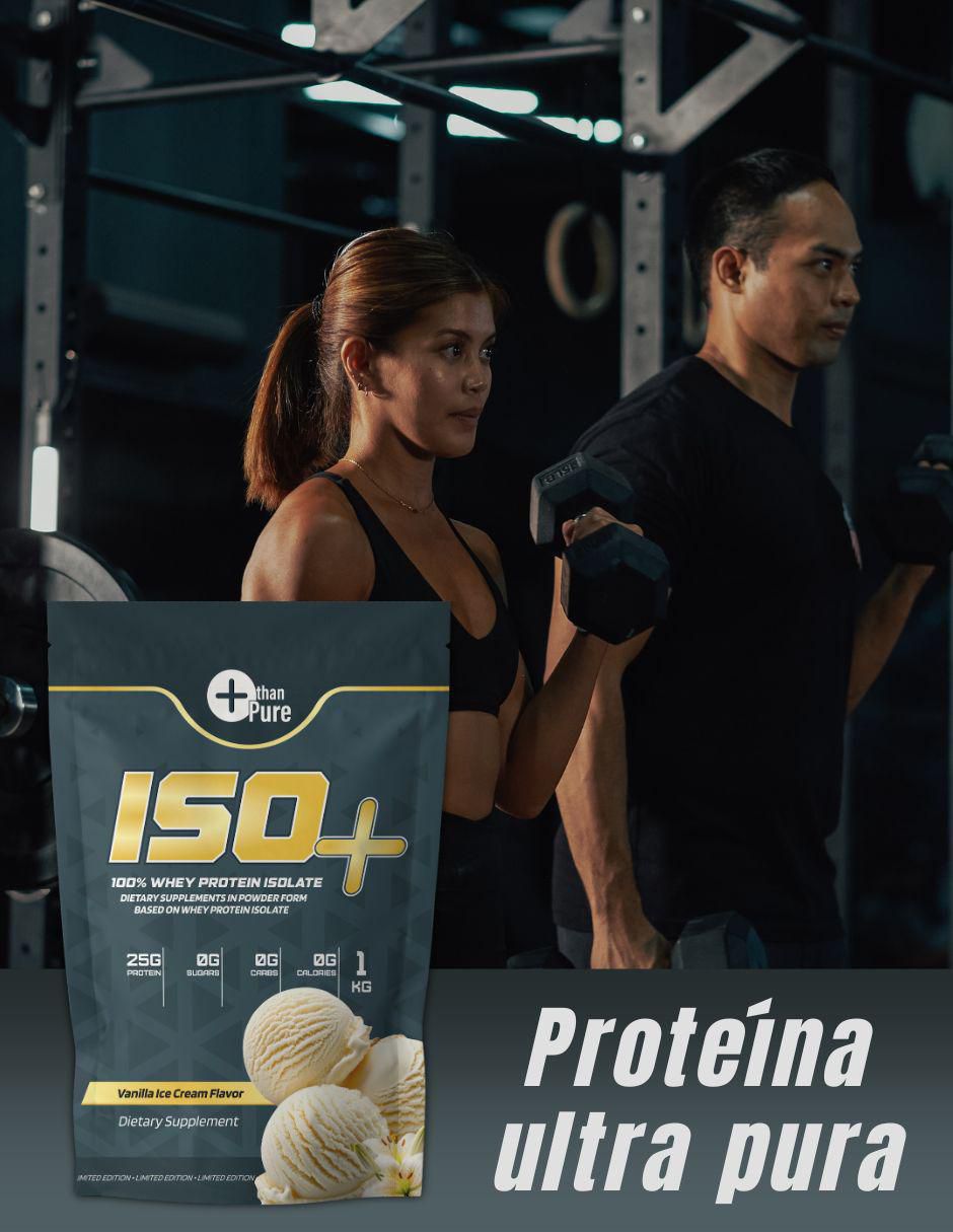 ISO+ ISOLATE con calcio sabor vainilla de 1 kg 3