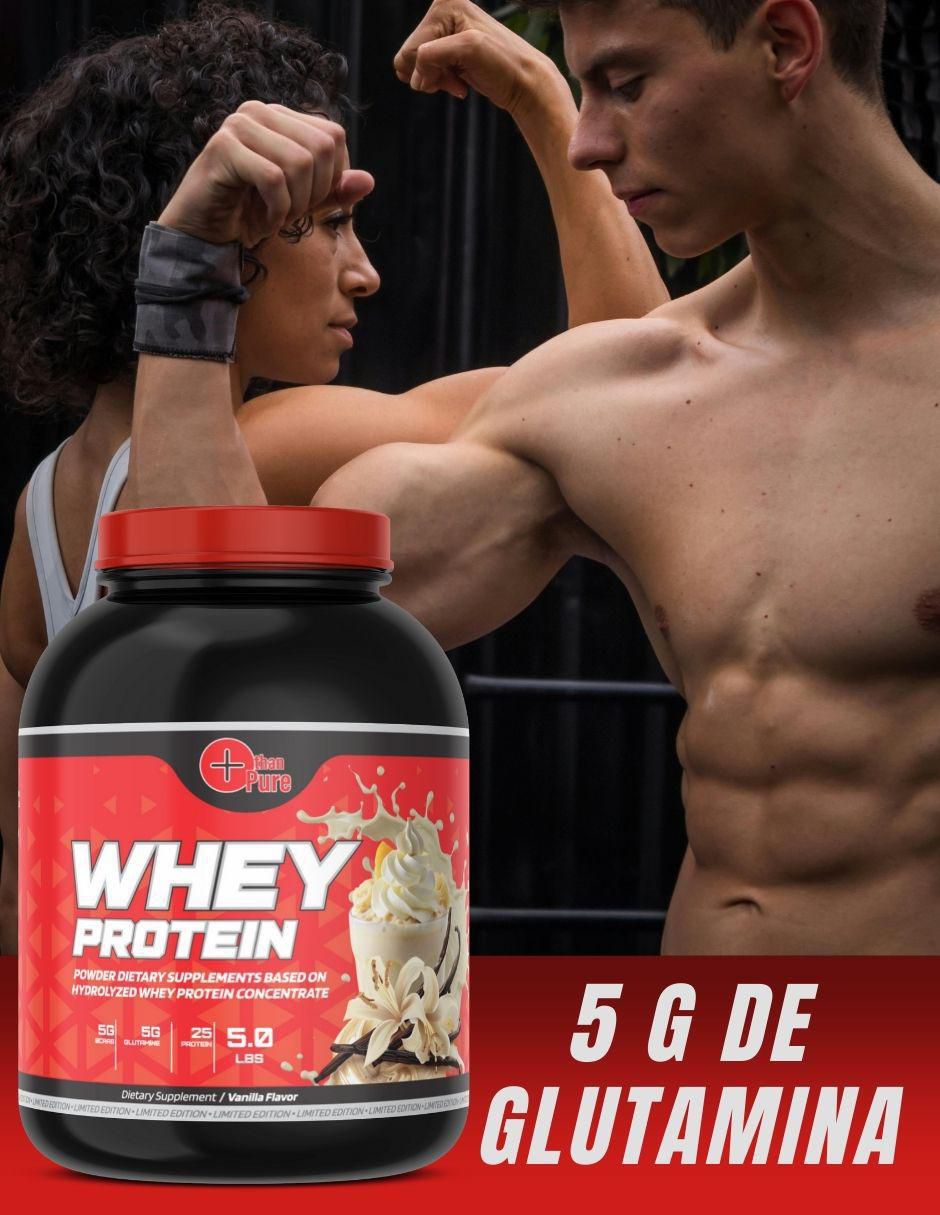 Proteina Whey sabor vainilla de 2.2 kg 3