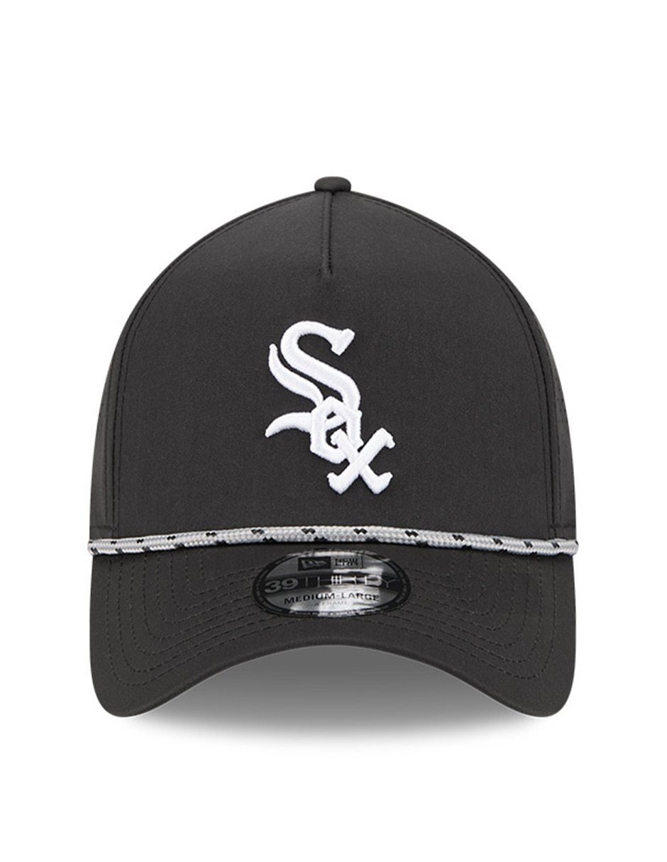 Gorra visera curva cerrada para béisbol sport night MLB Chicago White Sox para unisex 3