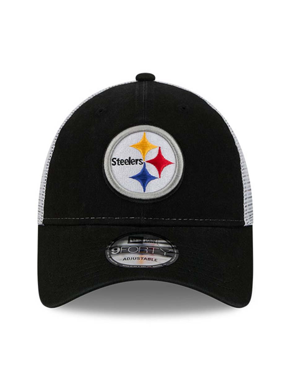Gorra visera curva snapback para fútbol americano Evergreen Pittsburg Steelers unisex 3