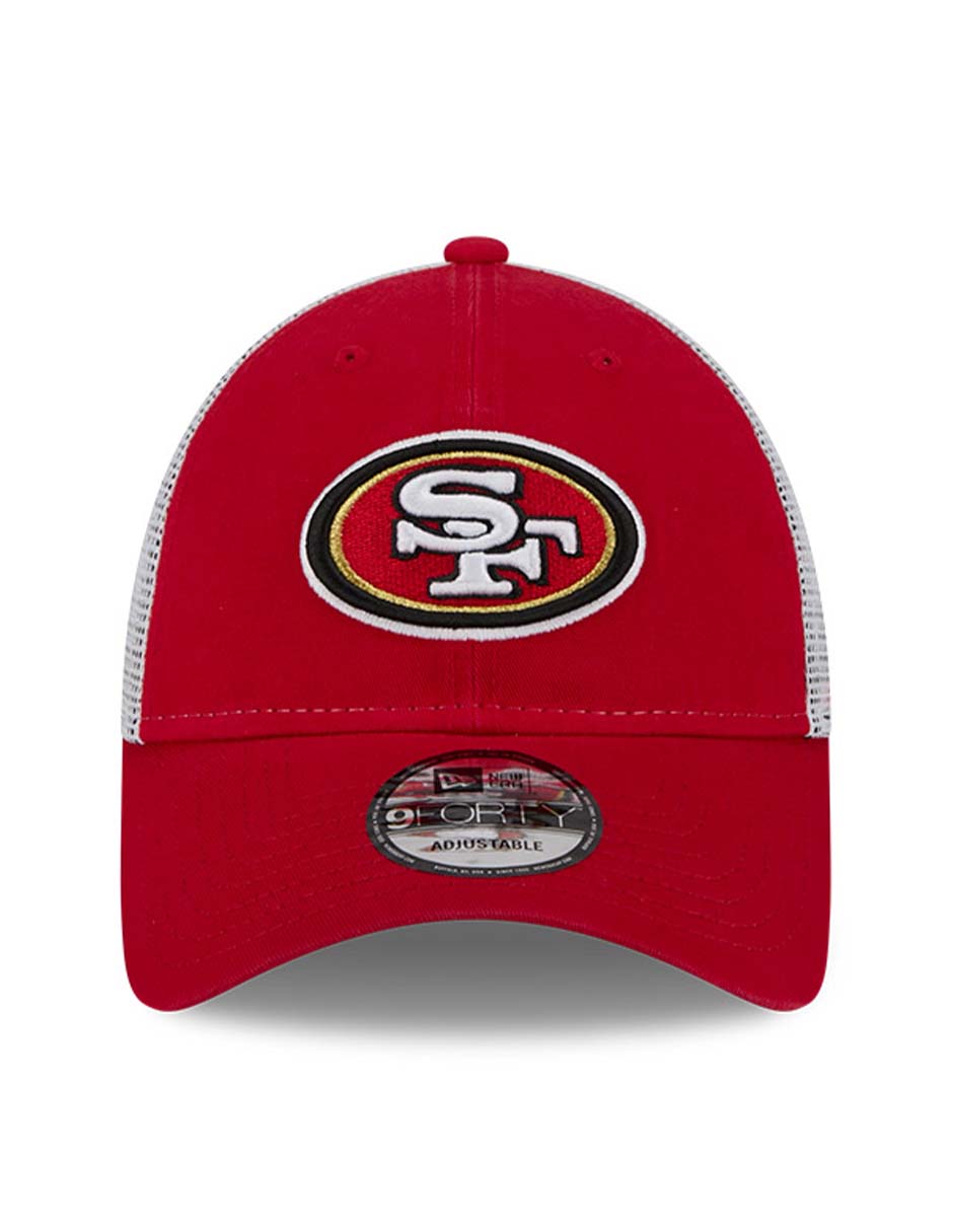 Gorra visera curva snapback para fútbol americano Evergreen San Francisco 49ers para hombre 4