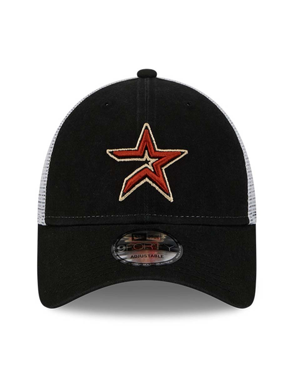 Gorra visera curva correa ajustable para béisbol evergreen Houston Astros unisex 4