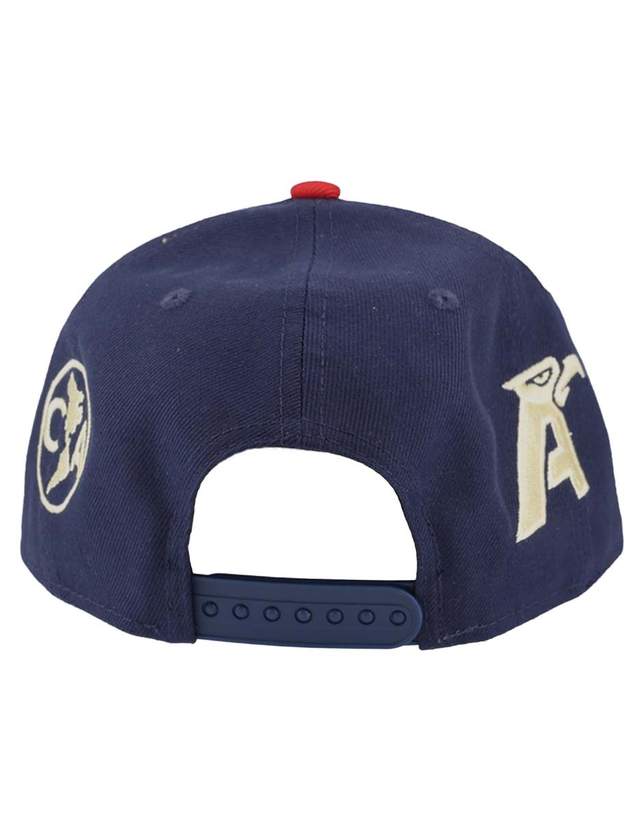 Gorra visera curva correa ajustable casual Club América para hombre 2