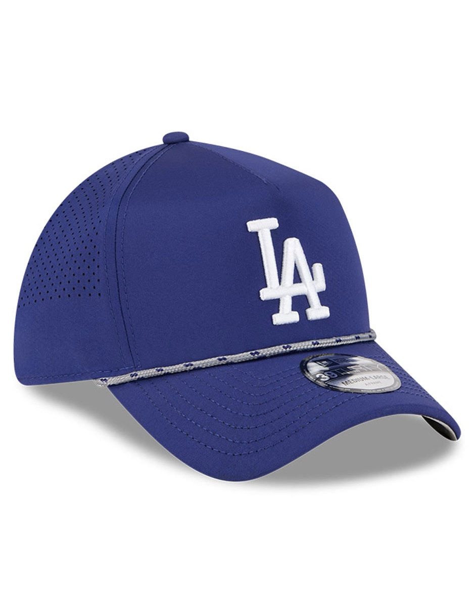 Gorra visera curva cerrada para béisbol sport night MLB Los Angeles Dodgers para unisex 2