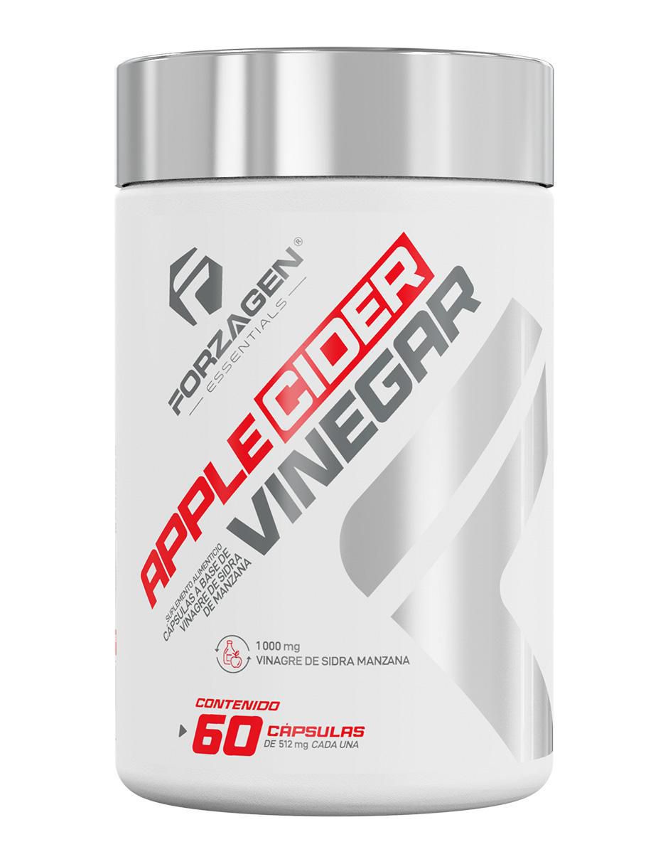 Vinagre de Manzana Forzagen Apple Cider Vinegar Forzagen de 60 cápsulas