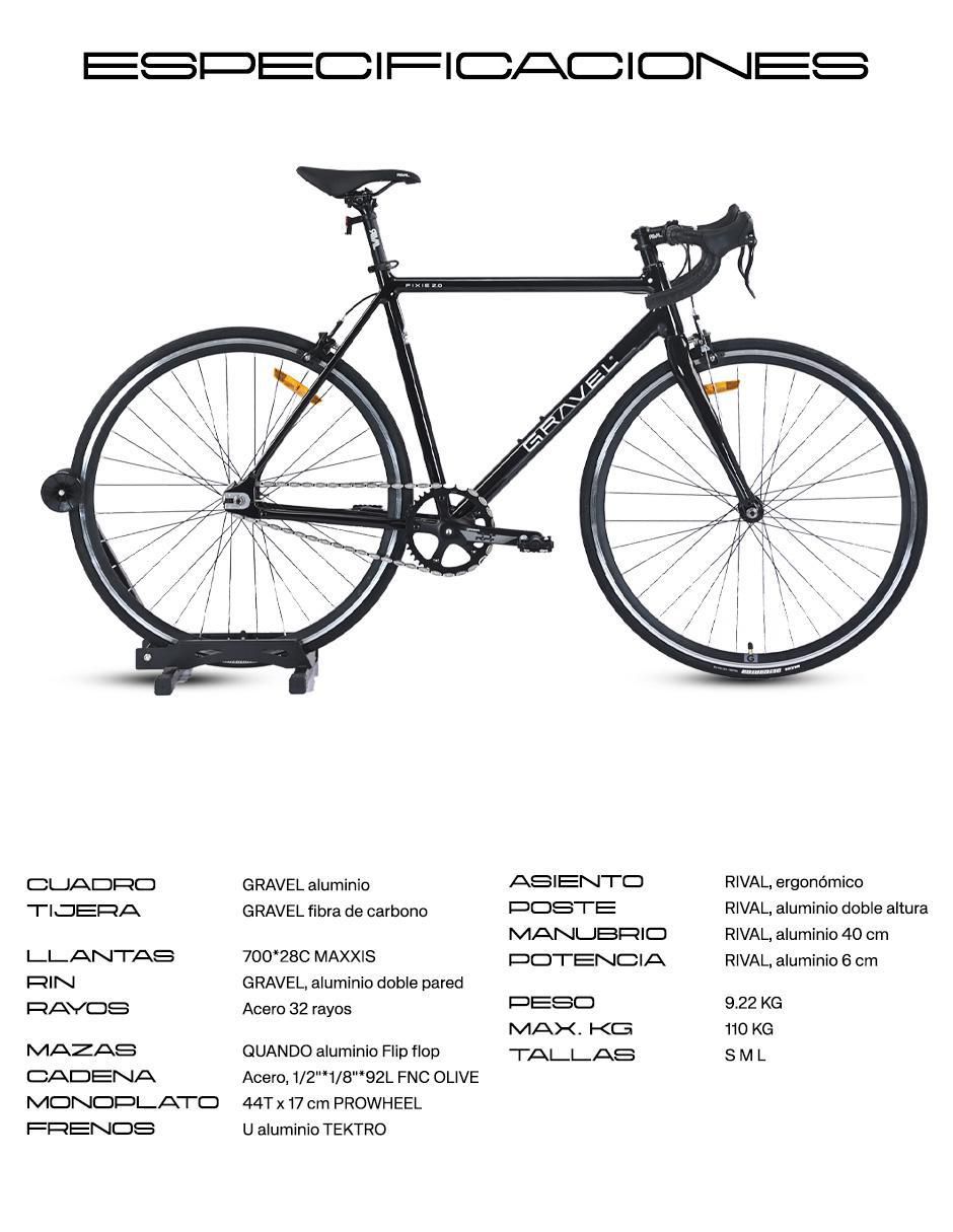 Bicicleta de ruta rodada 700 unisex 2