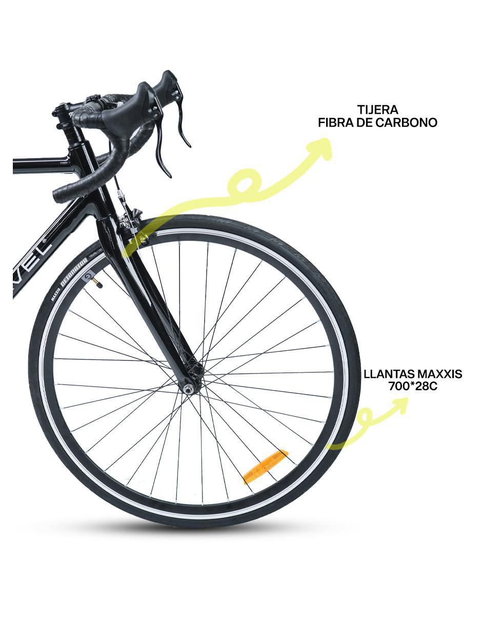 Bicicleta de ruta rodada 700 unisex 3