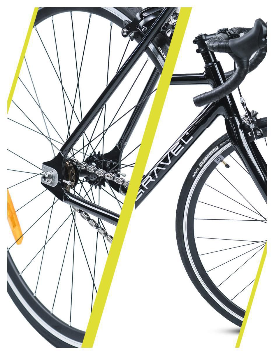Bicicleta de ruta rodada 700 unisex 9
