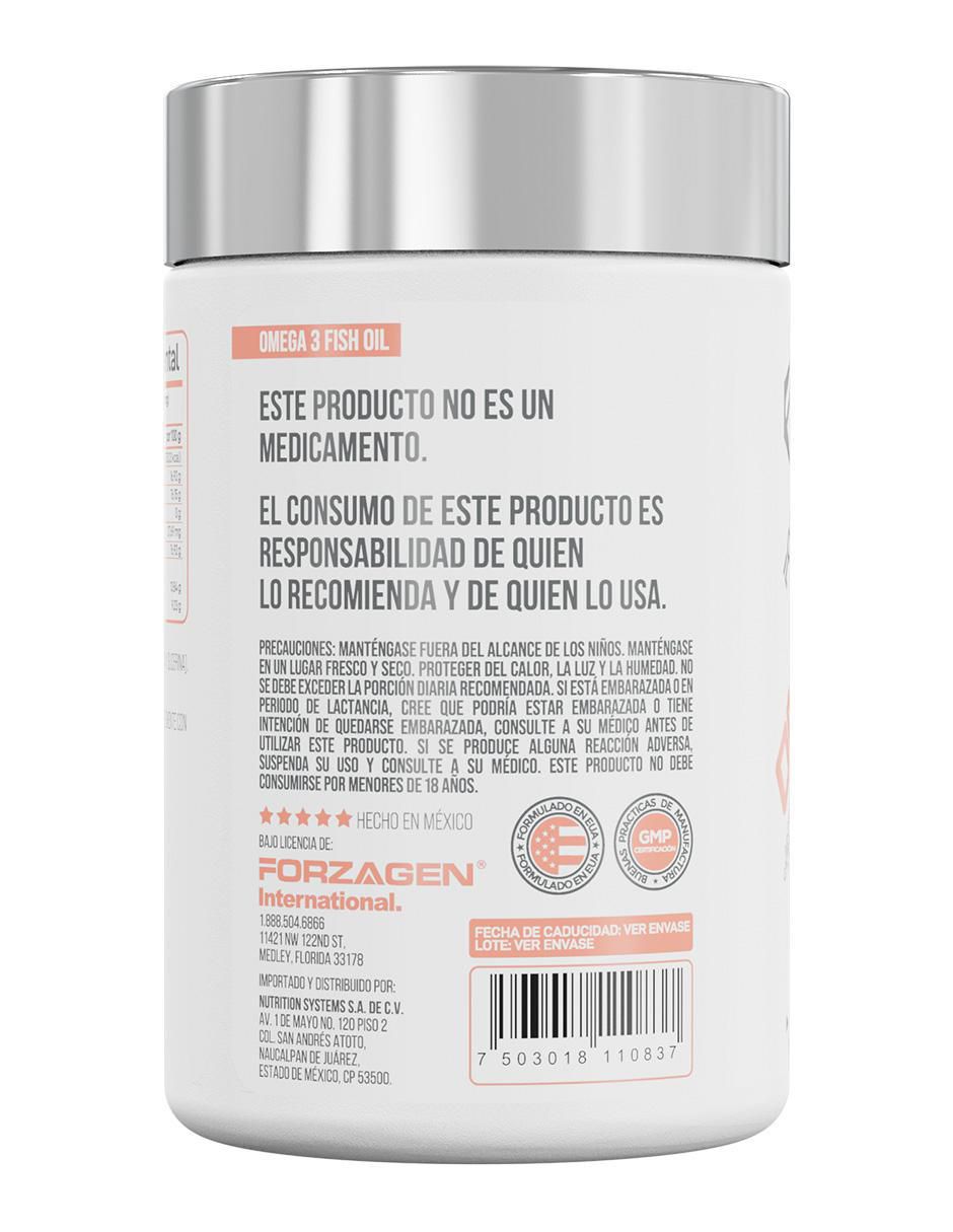 Omega 3 Fish Oil Forzagen de 60 cápsulas 4