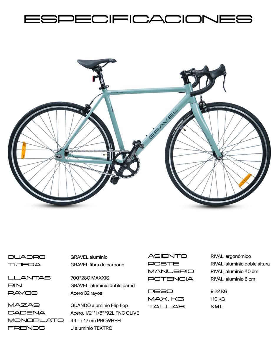 Bicicleta de ruta gravel "rodada" 700 no aplica "para" unisex